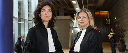 Officieren van justitie in rechtbank
